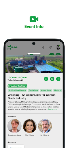 Android application Finnovex West Africa 2022 screenshort