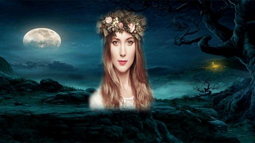 Marcos de fotos de noche