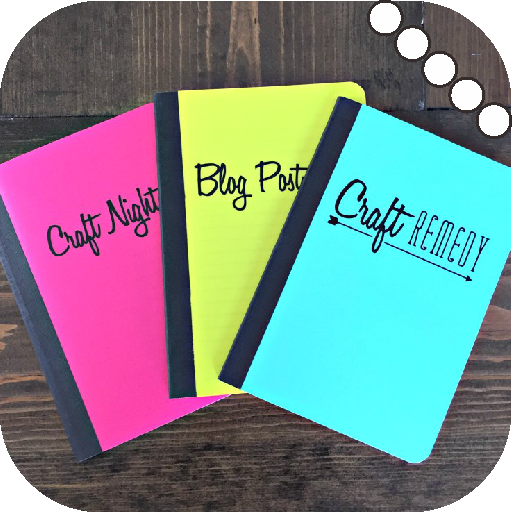 Make DIY Paper Notebook Easy logo
