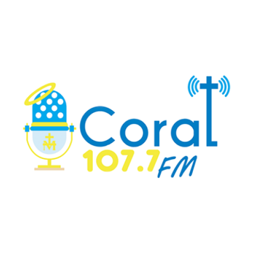 CORAL 107.7 FM logo