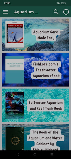 Aquarium e-Books Screen 3