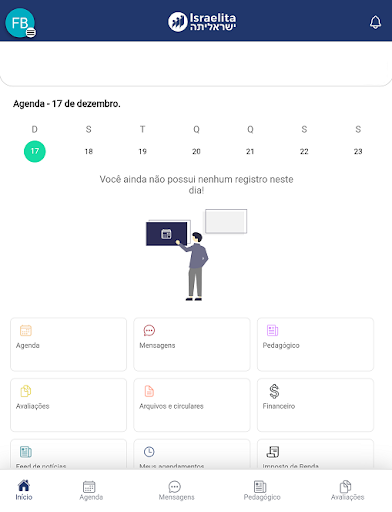 Android application Colégio Israelita Brasileiro screenshort
