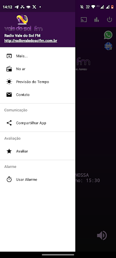 Radio Vale do Sol FM Screen 2