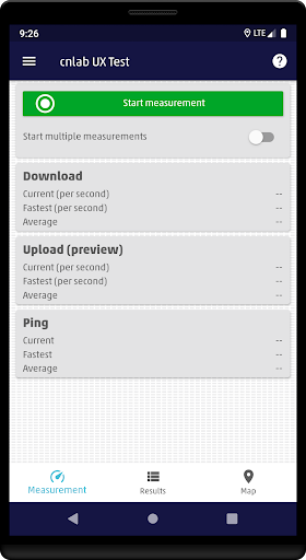 Android application cnlab UX Test screenshort