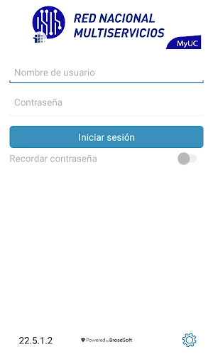 Android application MyUC RNMS screenshort