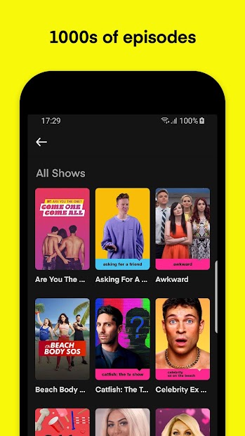 Imágen 7 MTV Play - on demand reality tv android