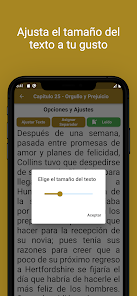 Captura de Pantalla 4 Orgullo y Prejucio - Libro android