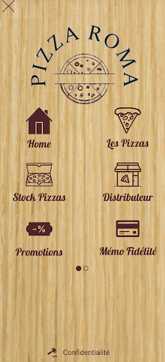 Vista previa de la aplicación