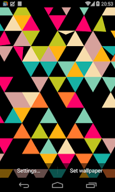 Colorful Trianglesのおすすめ画像2