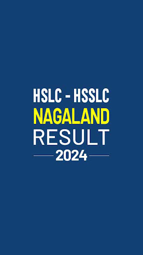 Android application NBSE Results 2024 Nagaland screenshort