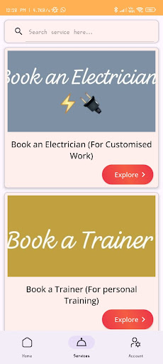 Blendo - Service Booking App