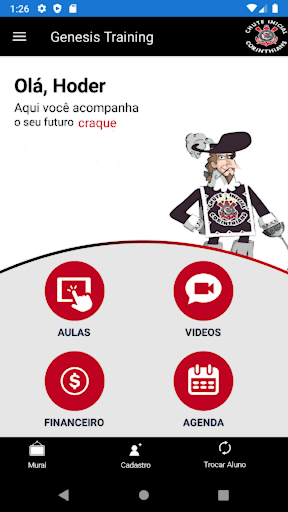 Android application Chute Inicial screenshort