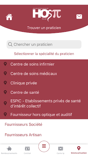 GPM-HOSPI – Mon espace Screen 3