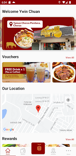 Android application Yong Ji V2.0 screenshort