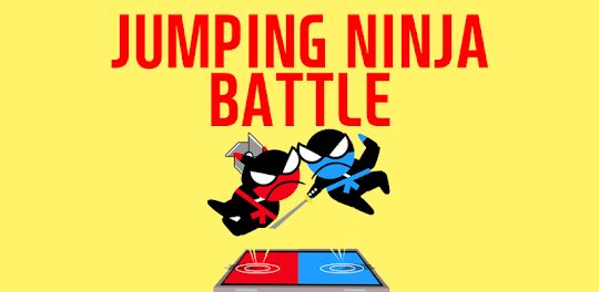 Batalha Ninja Saltitante-Dois jogadores de batalha