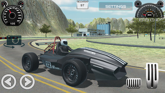 カーレースゲーム: F1 Racer