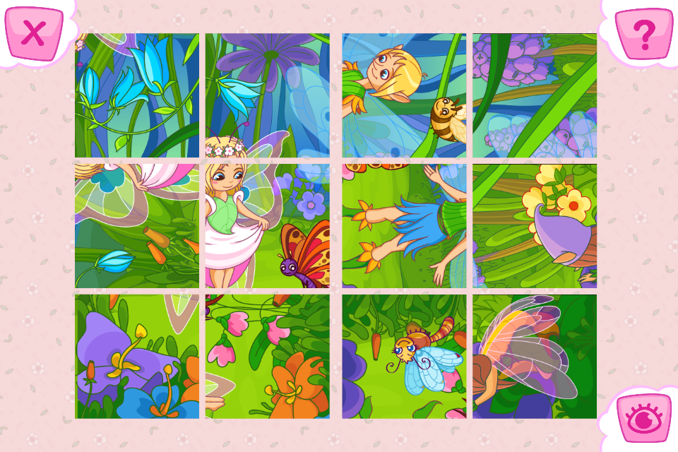 Android application Jigsaw Puzzles for Girls screenshort