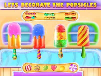 Ice Cream Popsicle Maker Games