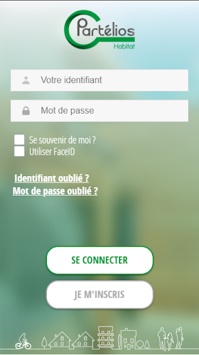 Android application Partelios screenshort