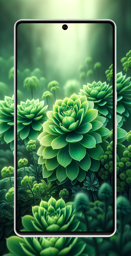 Screenshot of Cool Green Wallpapers 4K - HD