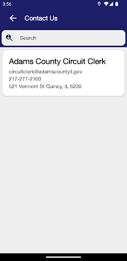 Adams County Circuit Clerk IL Screen 3