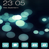 All Teal Lights CLauncher Them icon