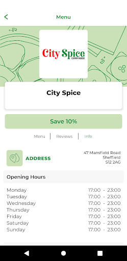 City Spice S12 Screen 2