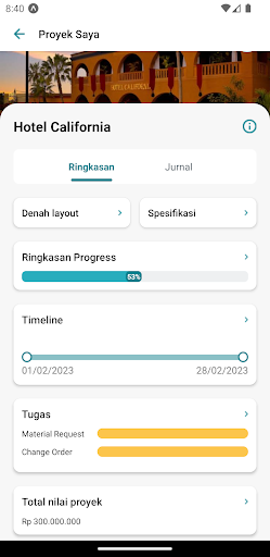 Amoda for Builders Screen 2