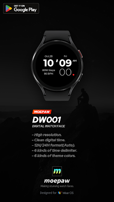 Mowpaw DW001 Watch Faceのおすすめ画像2