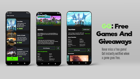 GG: Free Games And Giveaways Notifier 2.8.5 APK screenshots 7