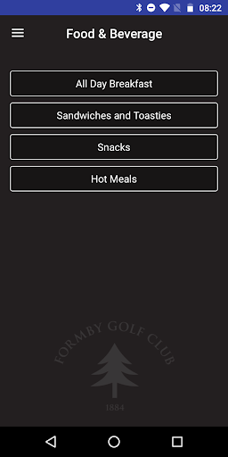 Formby Golf Club Members App