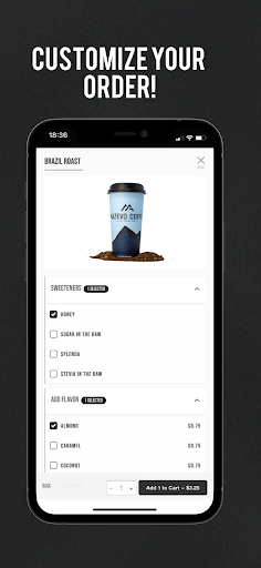 Mazevo Coffee Screen 3