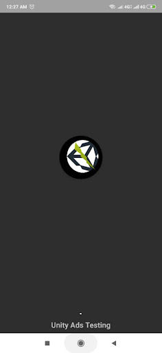 Unity Ads Testing Screen 2