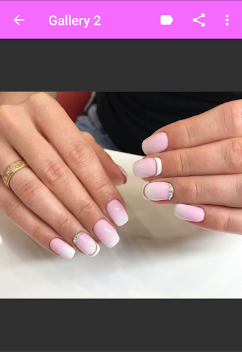 Screenshot of Pink Nail art