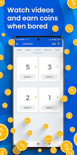 Gamony : Earn Money Everyday Screenshot 3 - AppWisp.com