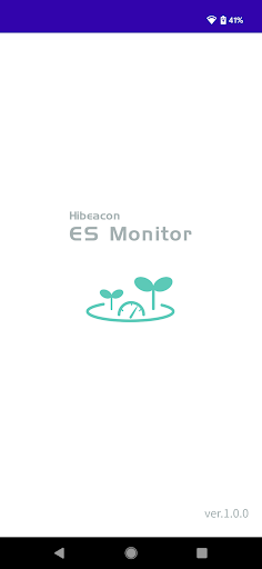 Android application Hibeacon ES Monitor screenshort