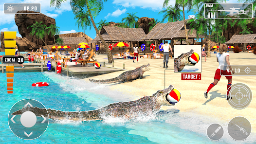 Crocodile Hunting Animal Games 1.1 APK + Mod (Free purchase) for Android