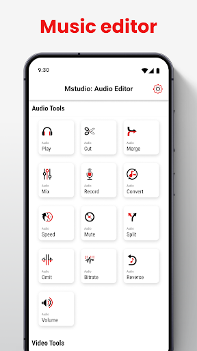 Mstudio : Audio & Music Editor - Music & Audio - apps