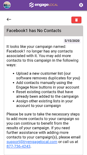 Engage Local Screen 2
