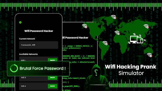 WiFi Hacker Prank – Microsoft-toepassings