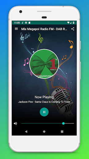 Android application Mix Megapol Radio Sverige App screenshort