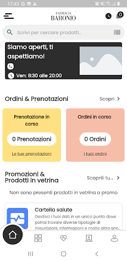 Android application Farmacia Baronio screenshort