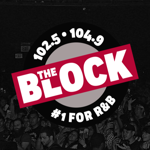 102.5/104.9 The Block (WBXX) logo