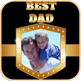 Fathers day photo frames icon
