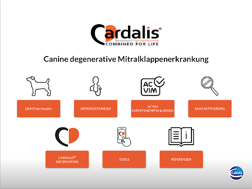 Android application Canine DMVD screenshort