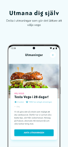 Android application Välj Vego! screenshort