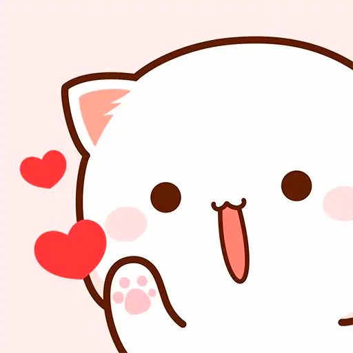 Cute Mochi Peach Cat Stickers Download on Windows