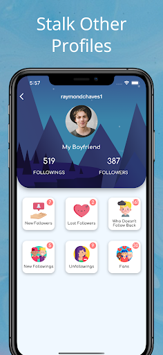 StalkTime - Profile Reports Screen 3