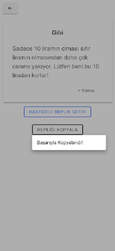 Dizi, Film ve Anime Replikleri Screen 3