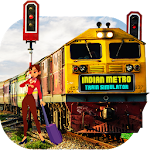 Cover Image of डाउनलोड भारतीय मेट्रो ट्रेन सिम्युलेटर  APK